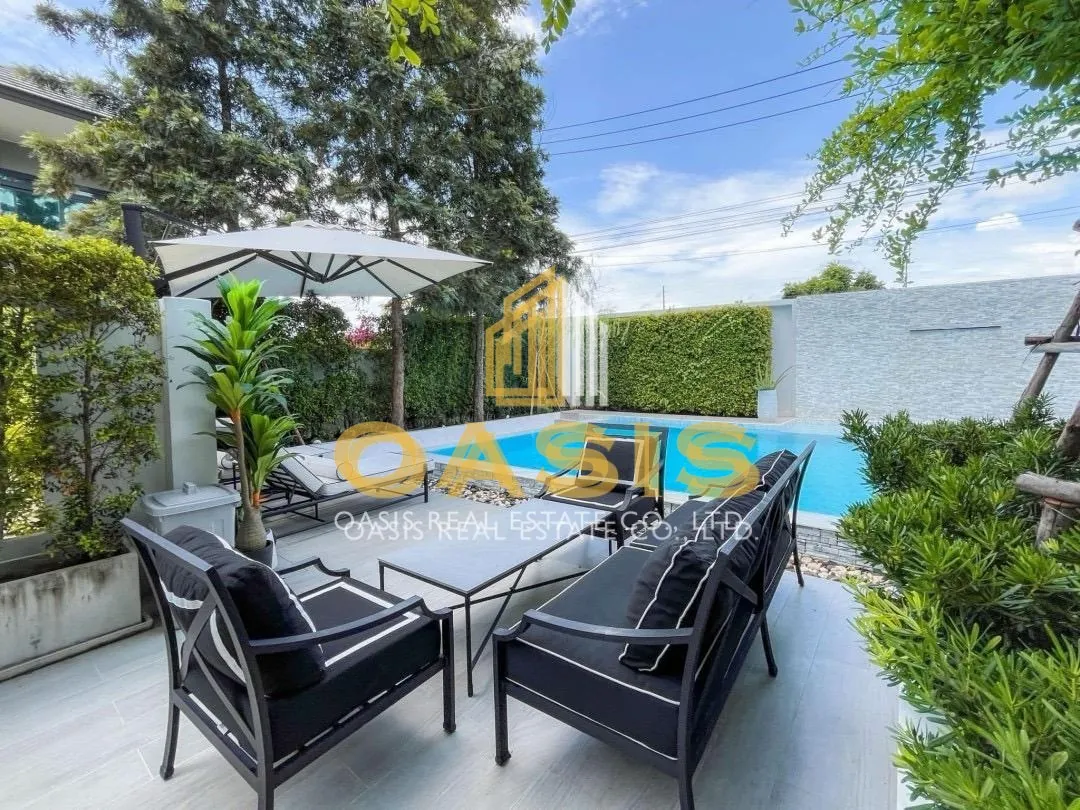 Beautiful luxury Corner Plot Pool Villa in the prestige Pattaya Prime Village