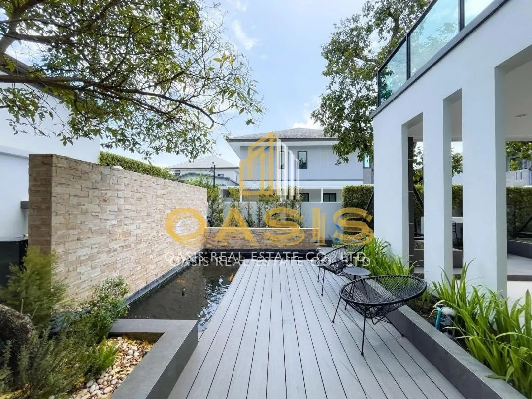Beautiful luxury Corner Plot Pool Villa in the prestige Pattaya Prime Village