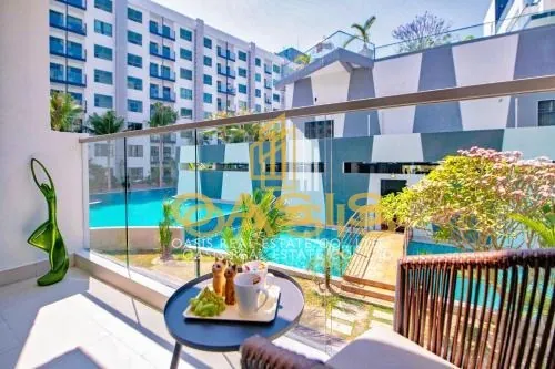 Arcadia Beach Resort – A resort-style condominium with a stunning pool view