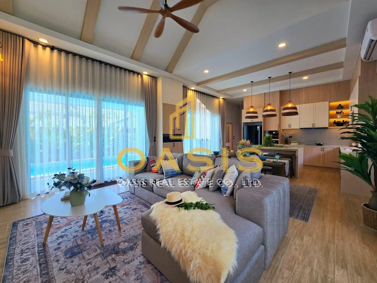 Pattaya house for sale Feel Cozy American Barn House, the only 1 in Pattaya