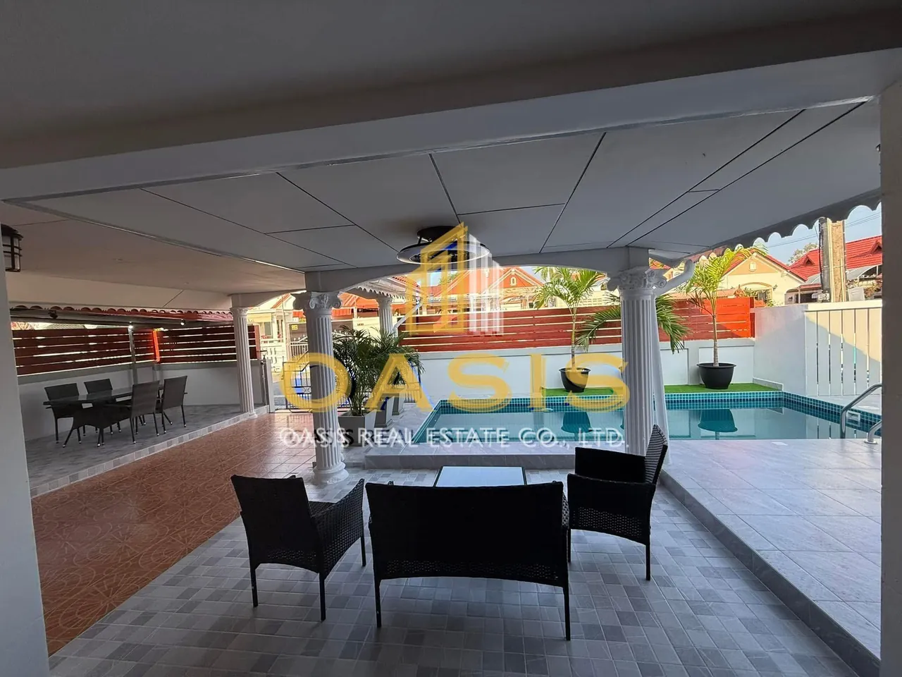 Luxury pool villa with a private swimming pool at Wantana village