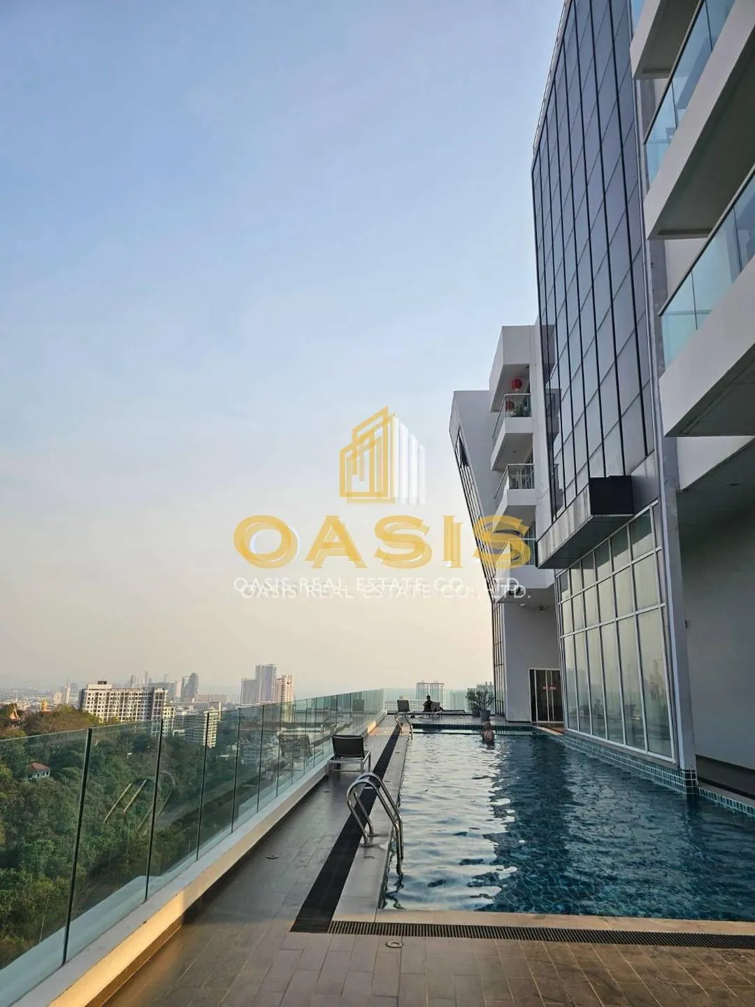 Panoramic View from the 20th Floor – The Vision Condo, Pratumnak Hill
