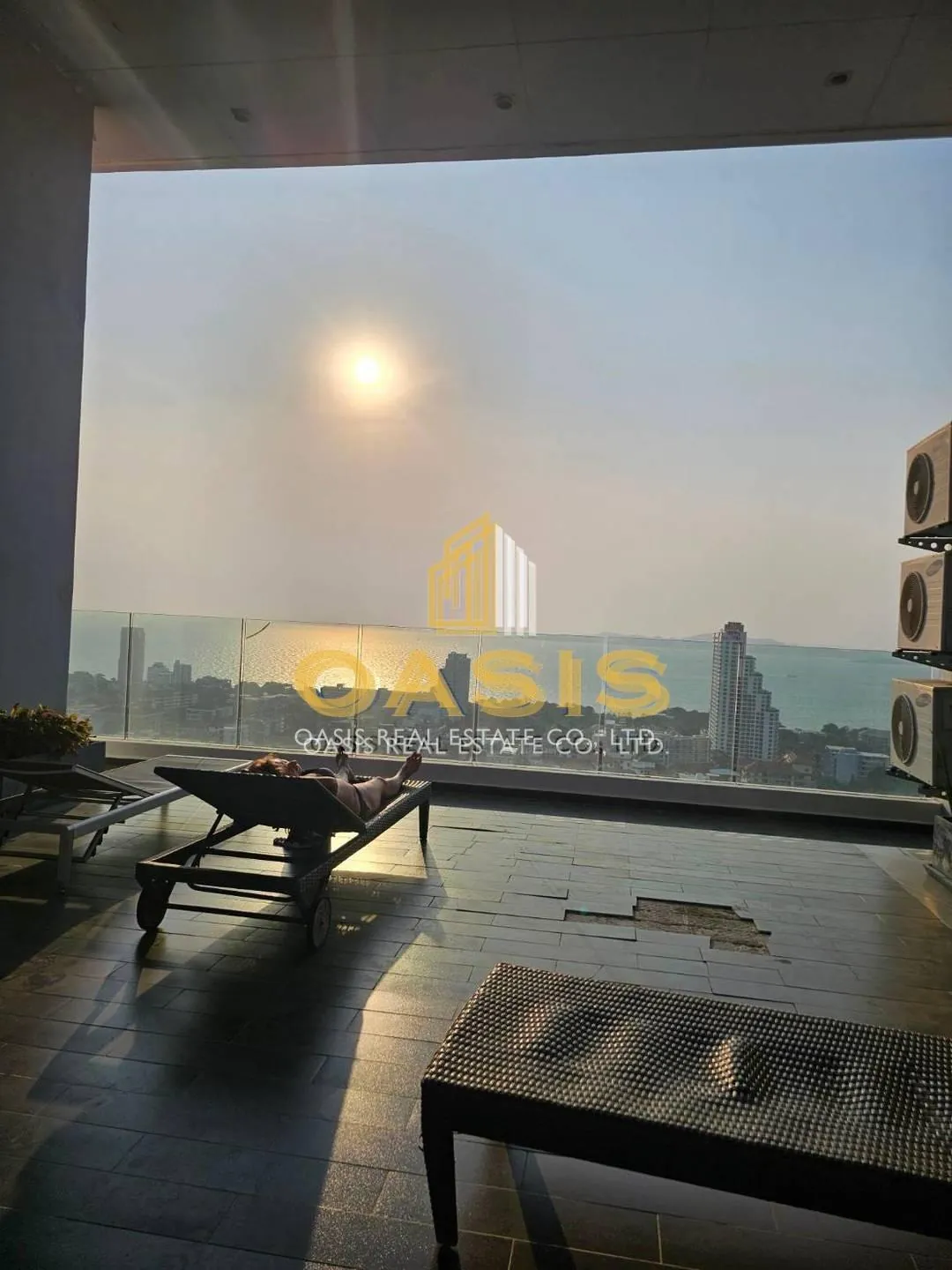Panoramic View from the 20th Floor – The Vision Condo, Pratumnak Hill