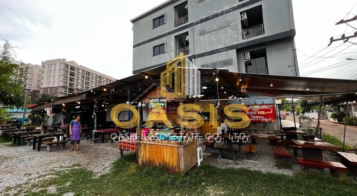 Prime Land with Operating Thai BBQ Buffet Restaurant for Sale – Thappraya Soi 5, Pattaya