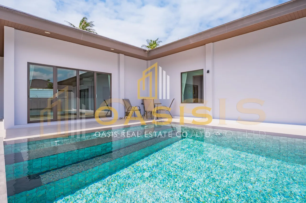 Modern Pool Villa in Baan Pattaya 6 for sale