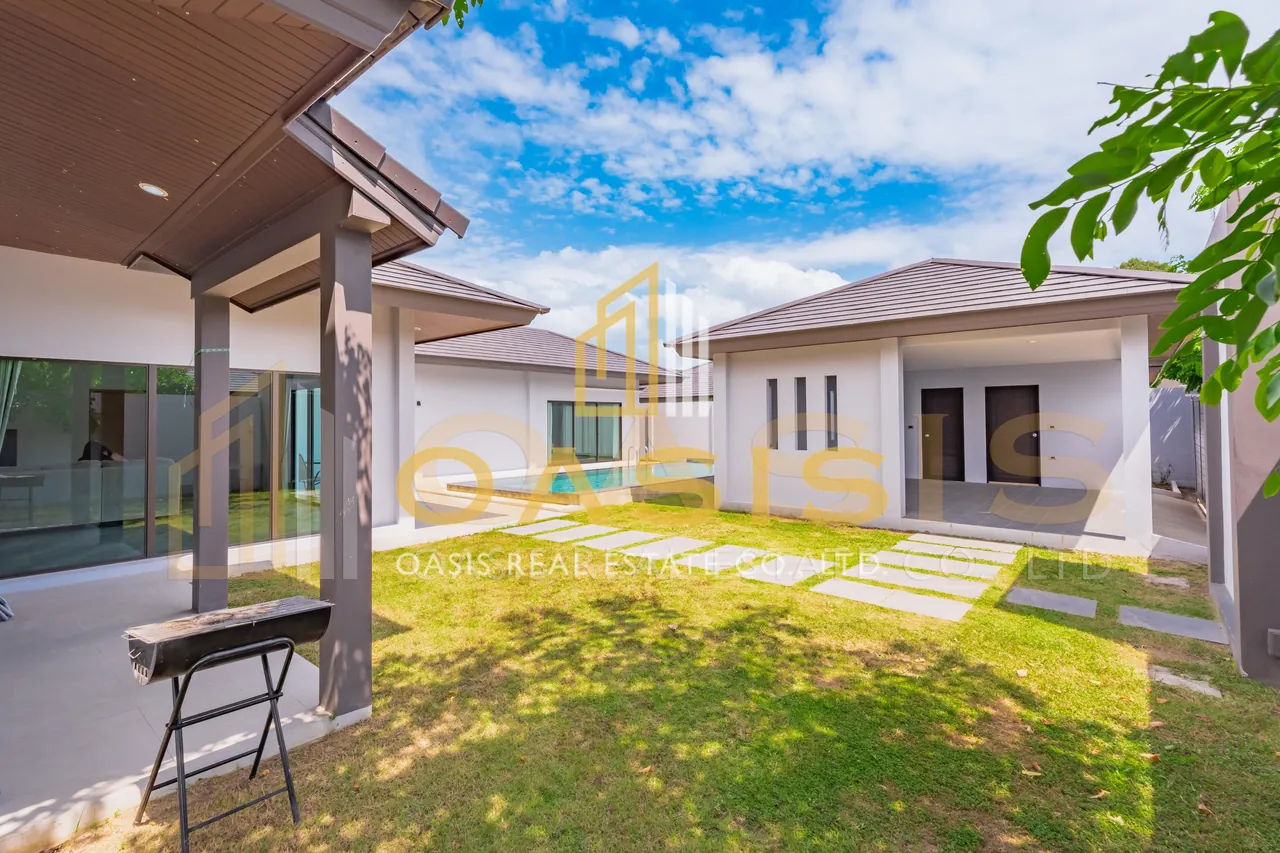 Modern Pool Villa in Baan Pattaya 6 for sale