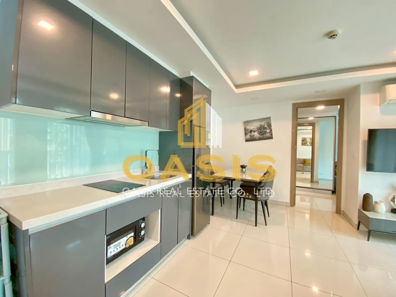 This modern 2-bedroom unit with a relaxing pool view for sale