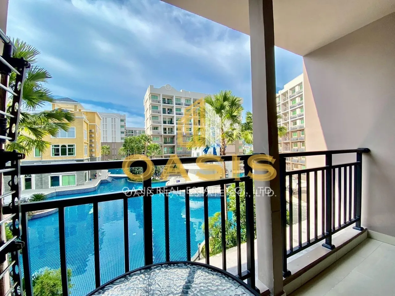 This modern 2-bedroom unit  with a relaxing pool view for sale