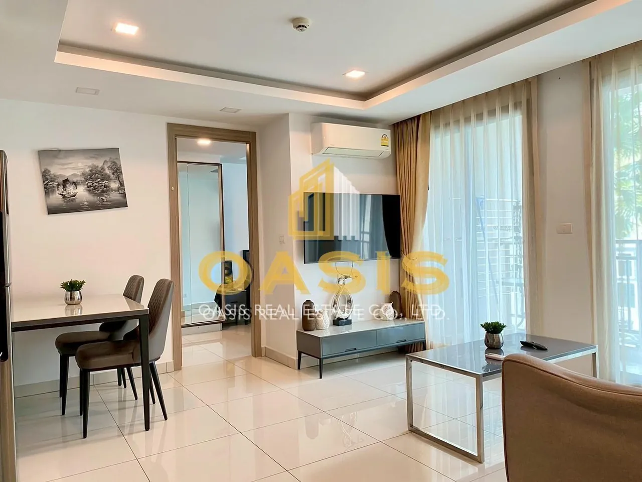 This modern 2-bedroom unit with a relaxing pool view for sale