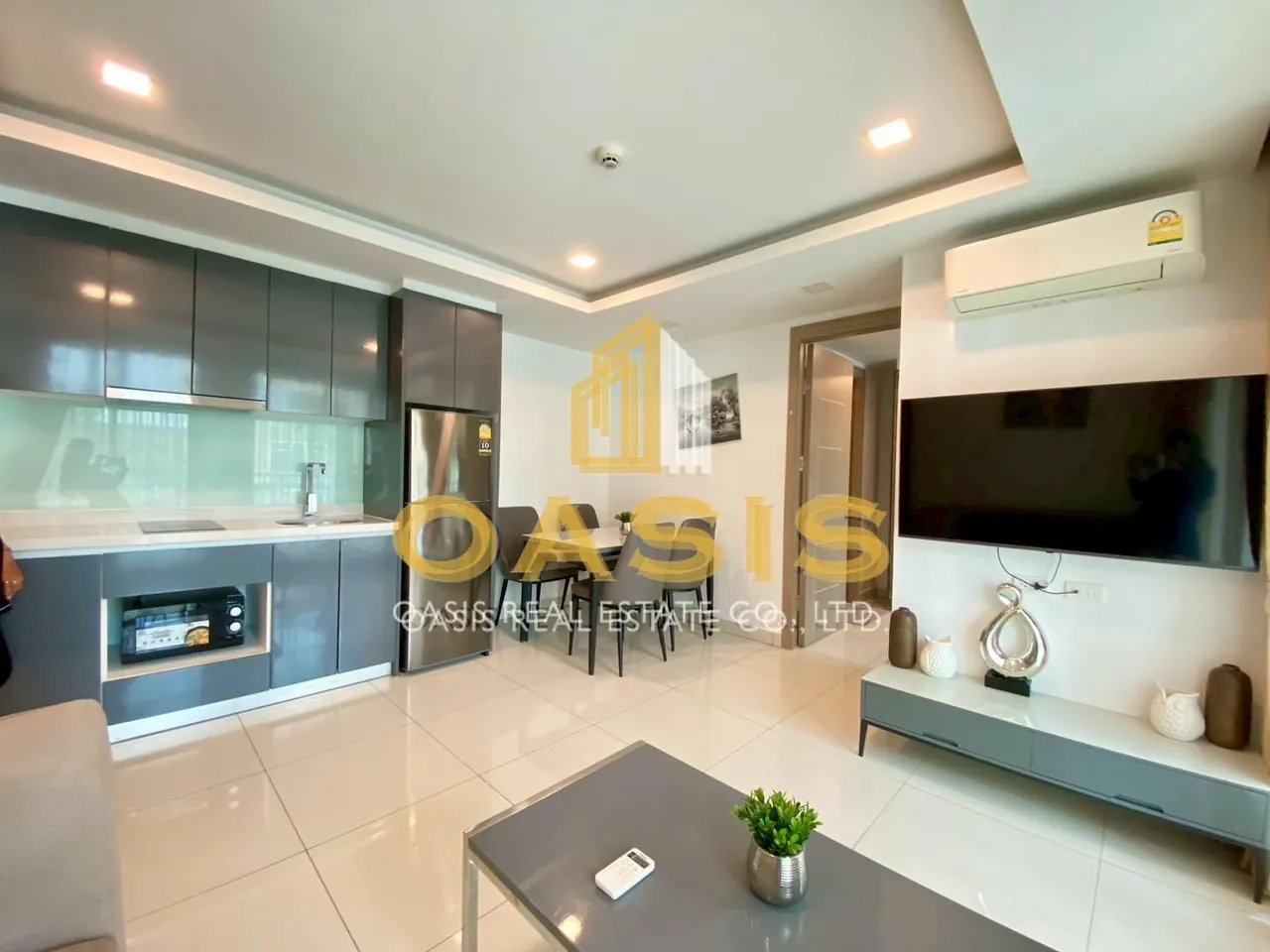 This modern 2-bedroom unit with a relaxing pool view for sale