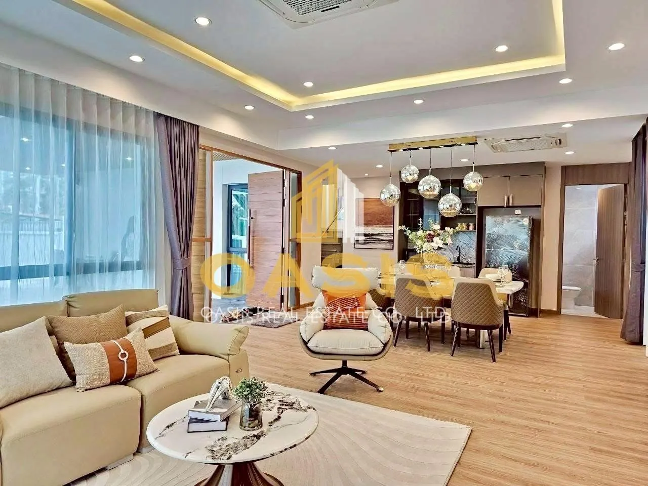 Newly Built 2-Storey Pool Villa for Sale Near By Jomtien Beach