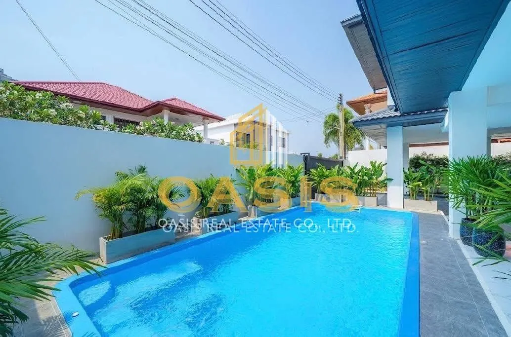 Luxury Pool Villa for Rent in Eakmongkol Village – Beachside Location