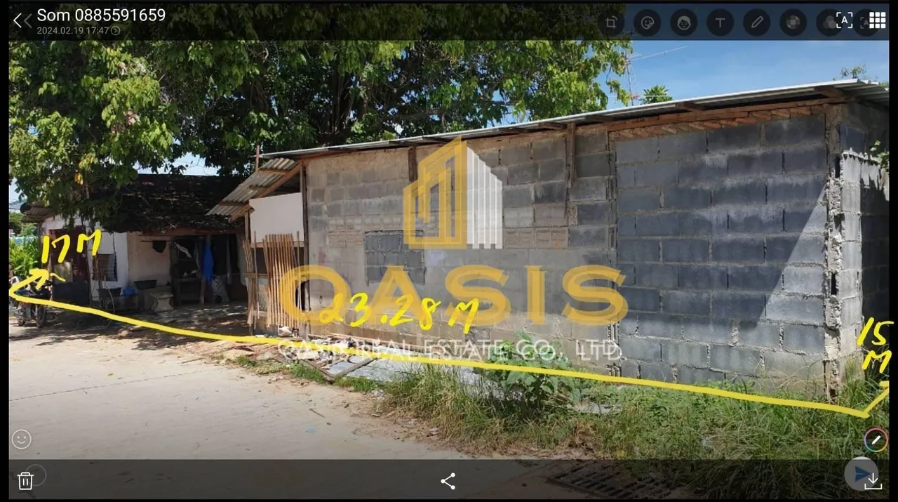 Land for Sale in Pattaya – 96 sq.w. near South Pattaya Sukhumvit Junction