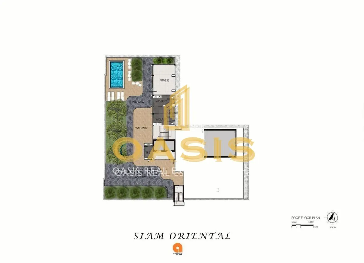 Beautiful pool view in "Siam Oriental Dream”