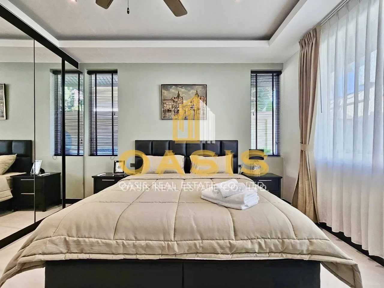Luxury Pool Villa For Sale Whispering Palms, Mabprachan