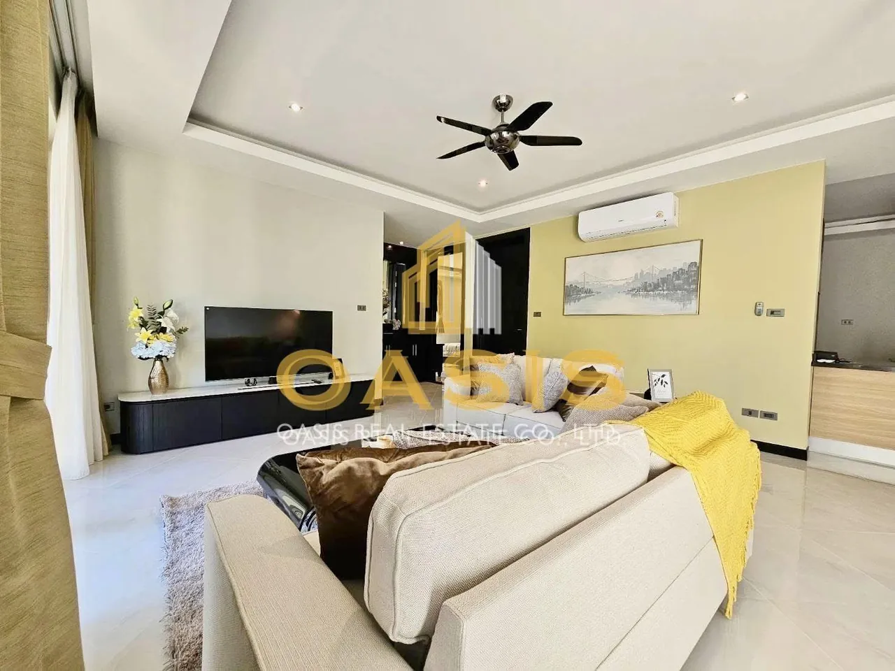 Luxury Pool Villa For Sale Whispering Palms, Mabprachan