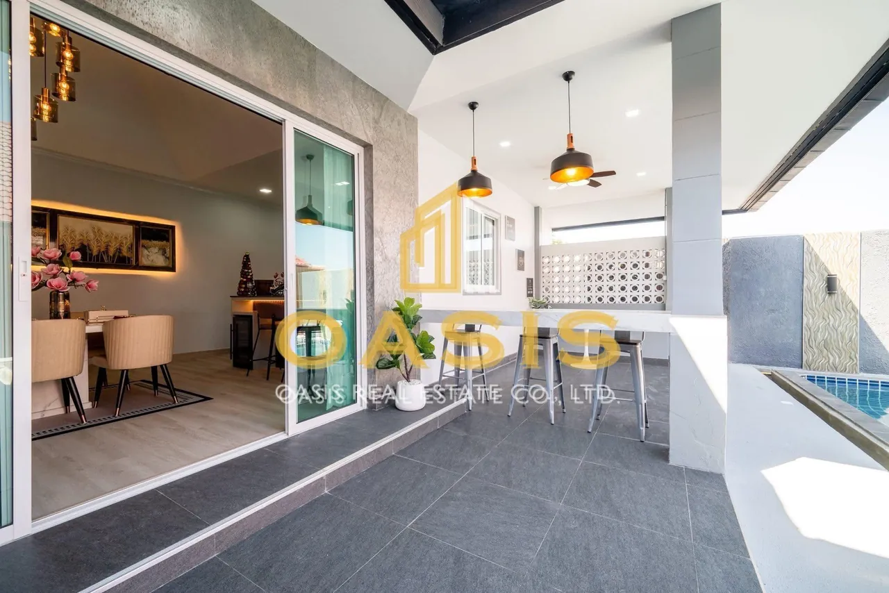 Beautiful Modern Luxury Home for Sale Pattaya Hill Village 2