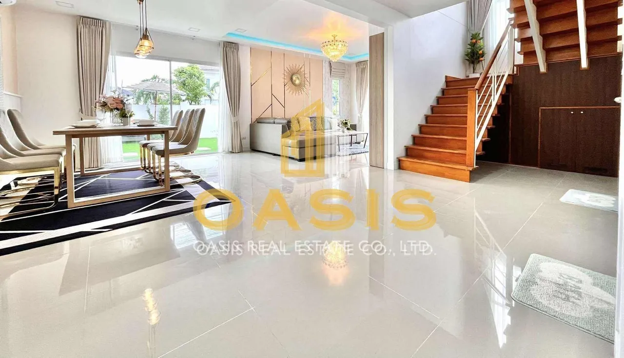 Urgent Sale! 2-Storey Detached Corner House in  Pruksa Nara Village
