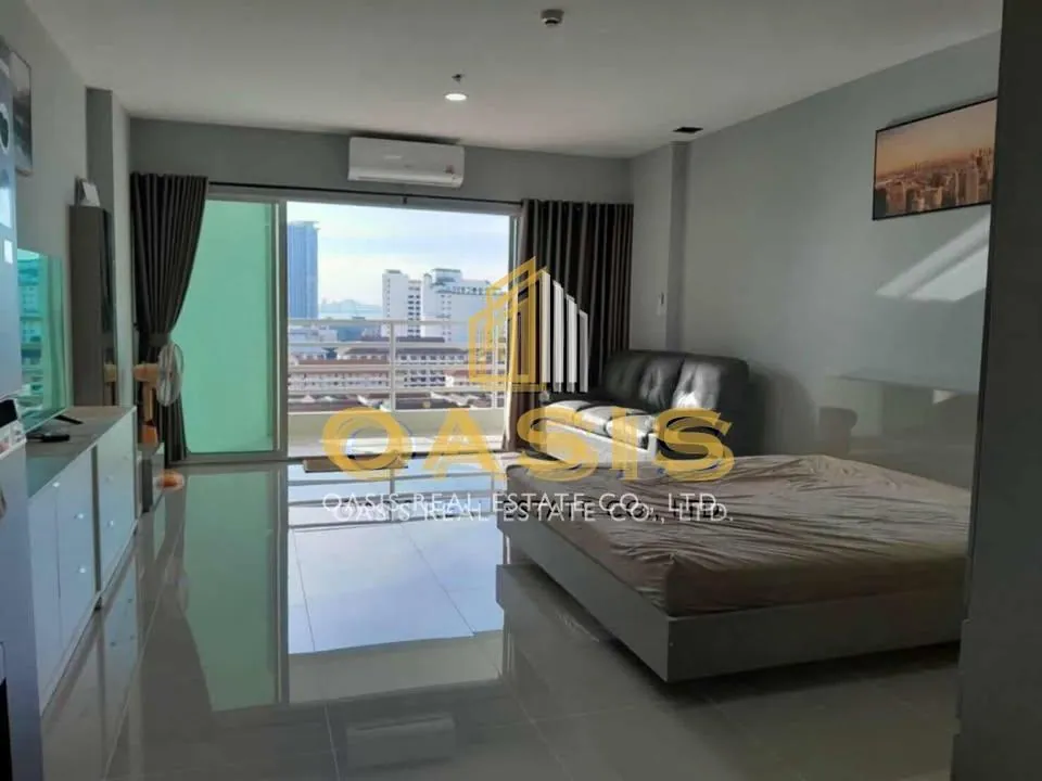 Spacious Studio Condo for Sale  Jomtien Pattaya
