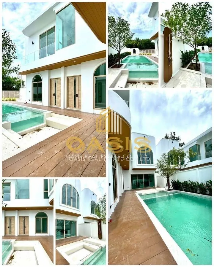 Stunning Modern Mediterranean Style Pool Villa for Sale