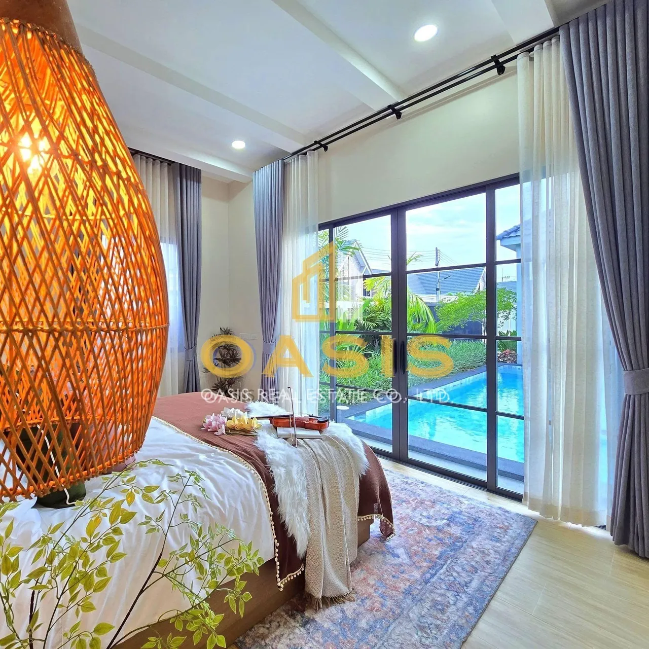 Brand-new luxury pool villa for SALE
