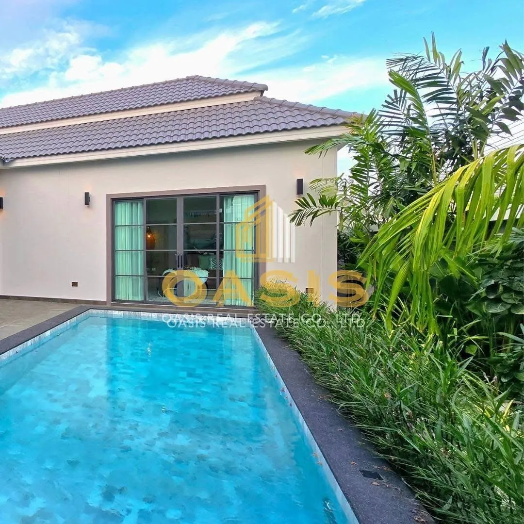 Brand-new luxury pool villa for SALE