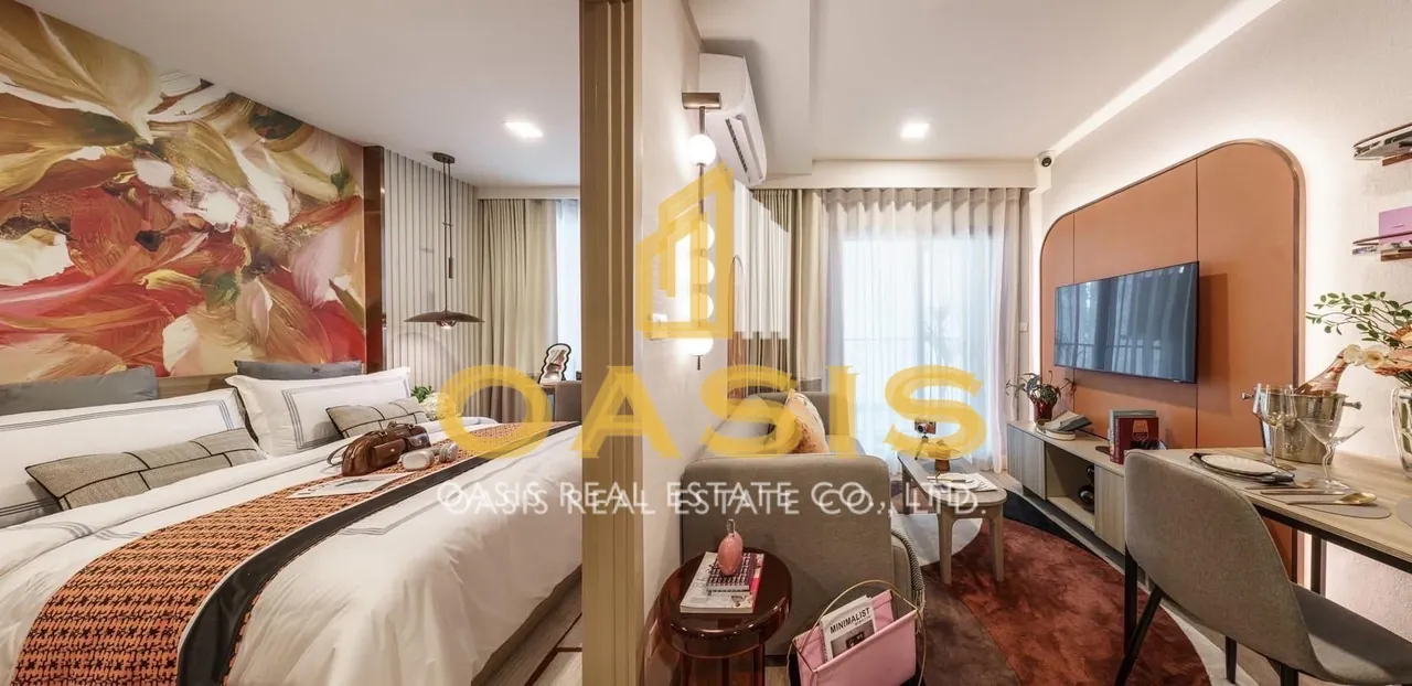 The Base Ratchada 19 Pet-Friendly Condominium by Sansiri For sale