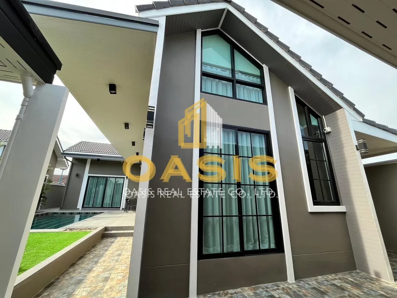 Modern Nordic-Style Pool Villa for SALE