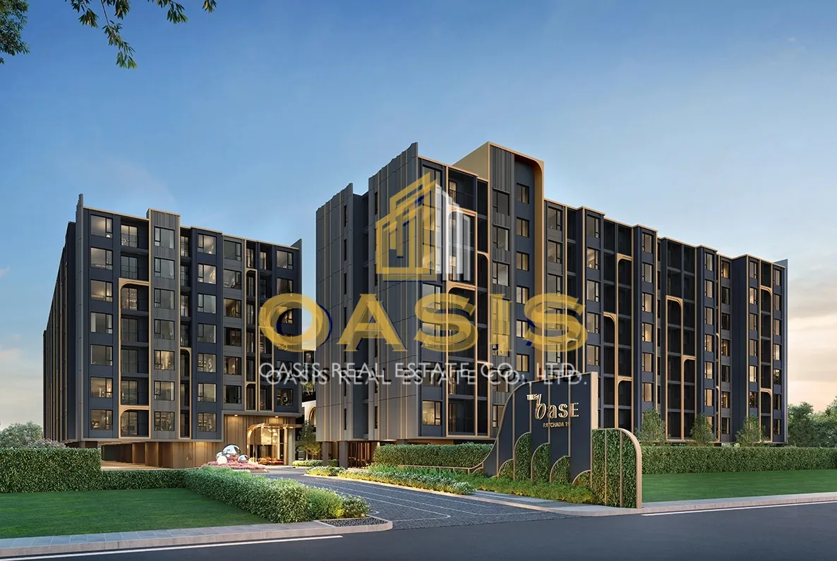The Base Ratchada 19 Pet-Friendly Condominium by Sansiri For sale