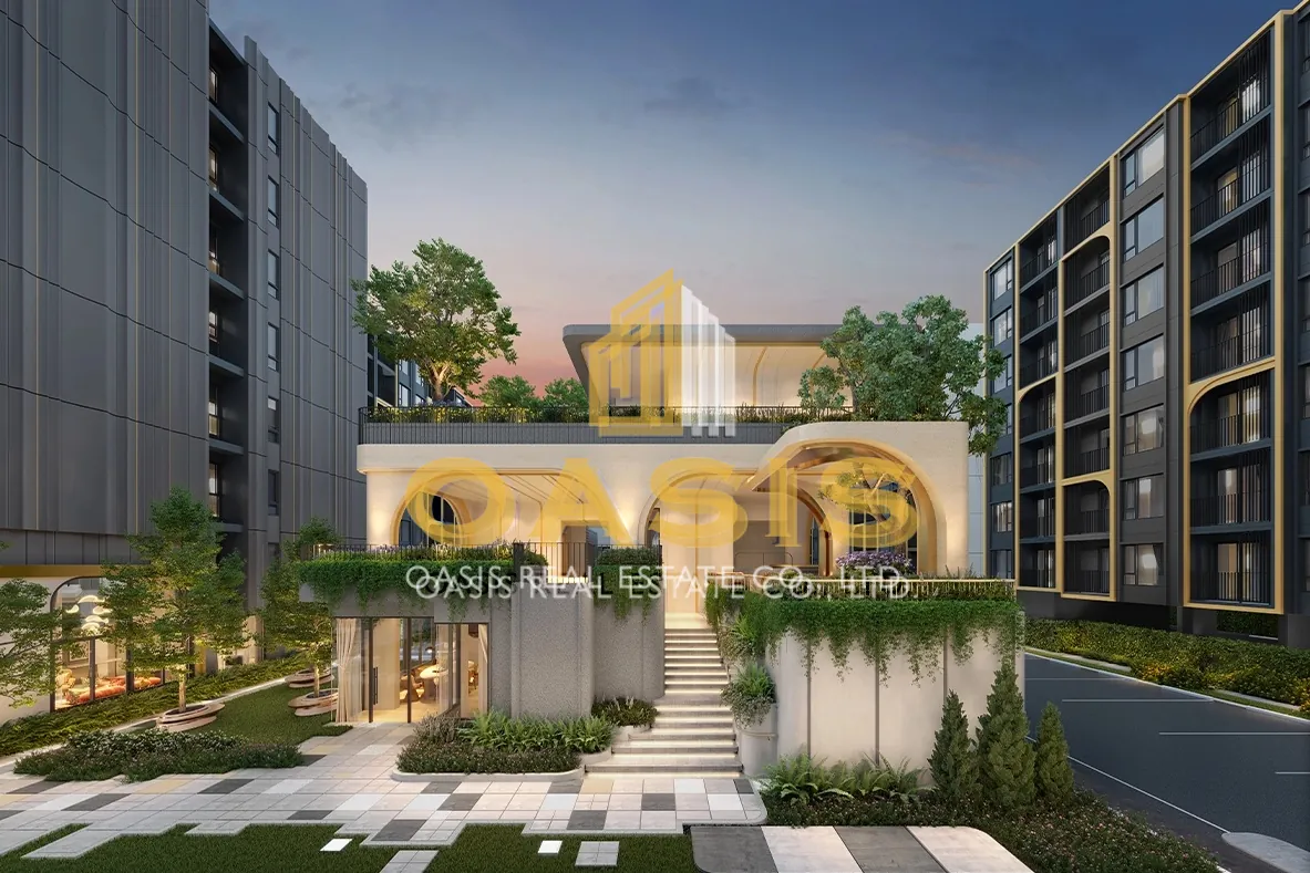 The Base Ratchada 19 Pet-Friendly Condominium by Sansiri For sale