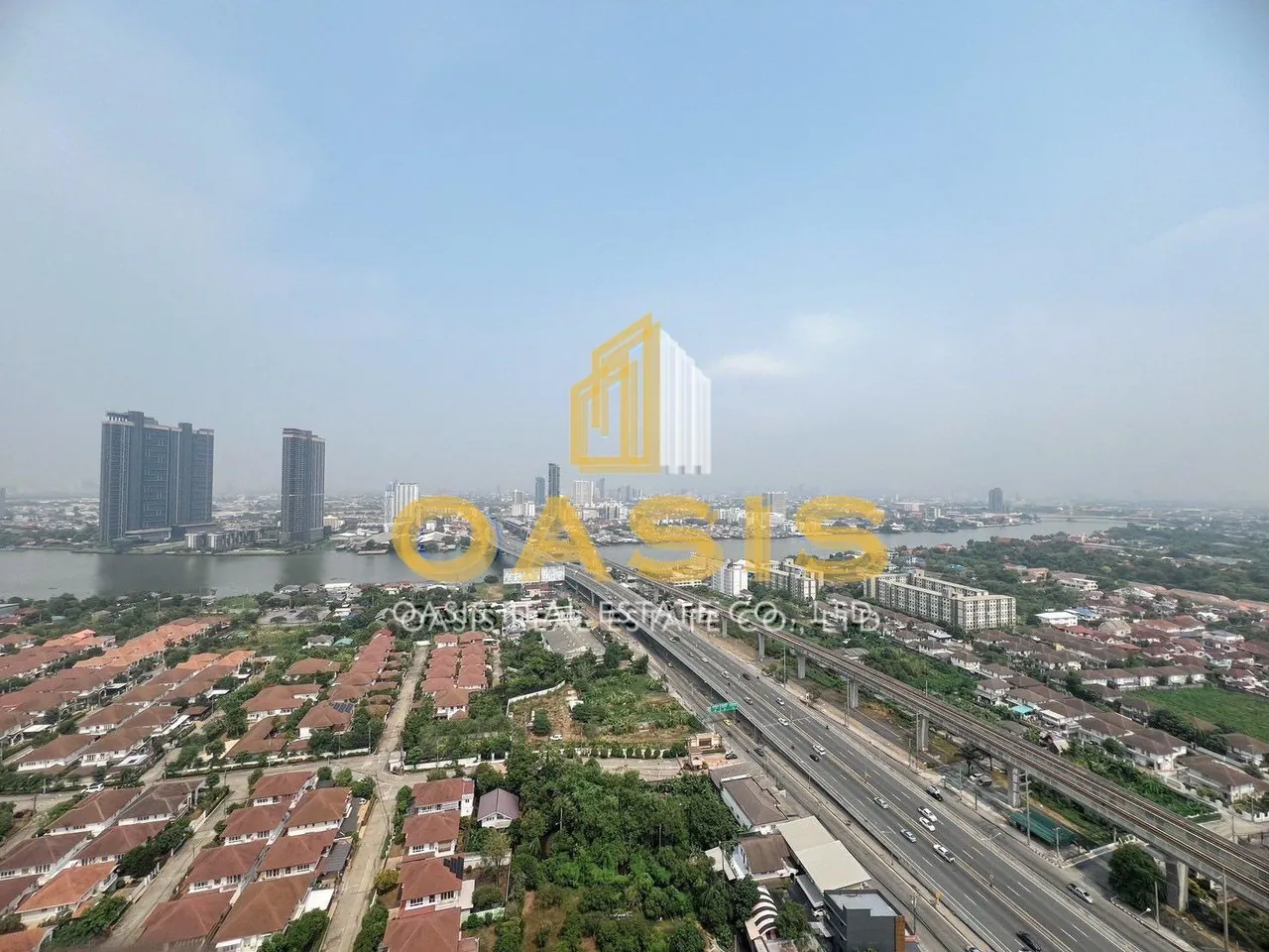 Rich Park @ Chao Phraya – Elegant High-Rise Living by the River For Rent