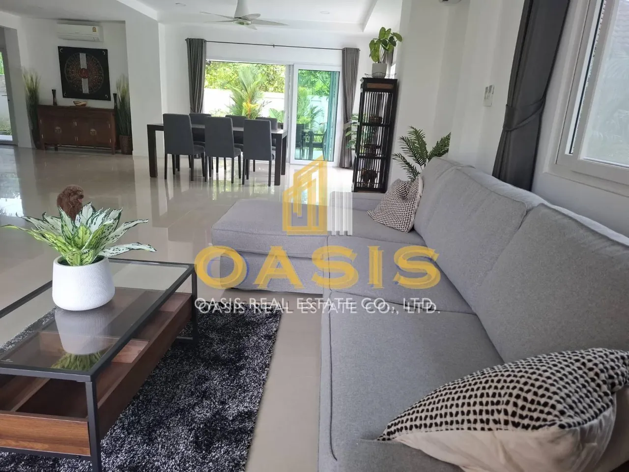 Siam Gardens Pool Villa Lake Mabprachan for rent
