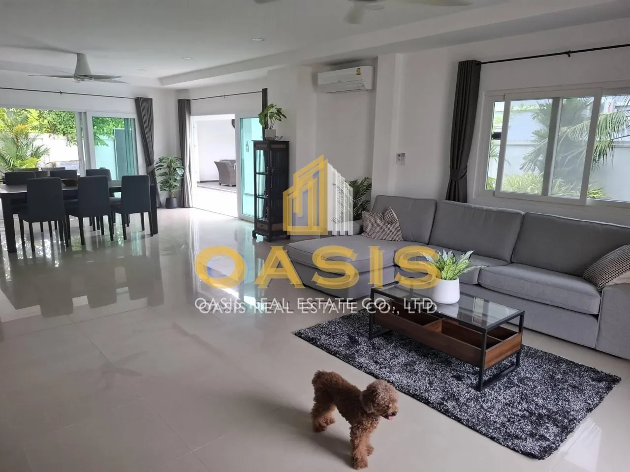 Siam Gardens Pool Villa Lake Mabprachan for rent