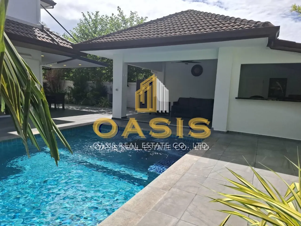 Siam Gardens Pool Villa Lake Mabprachan for rent