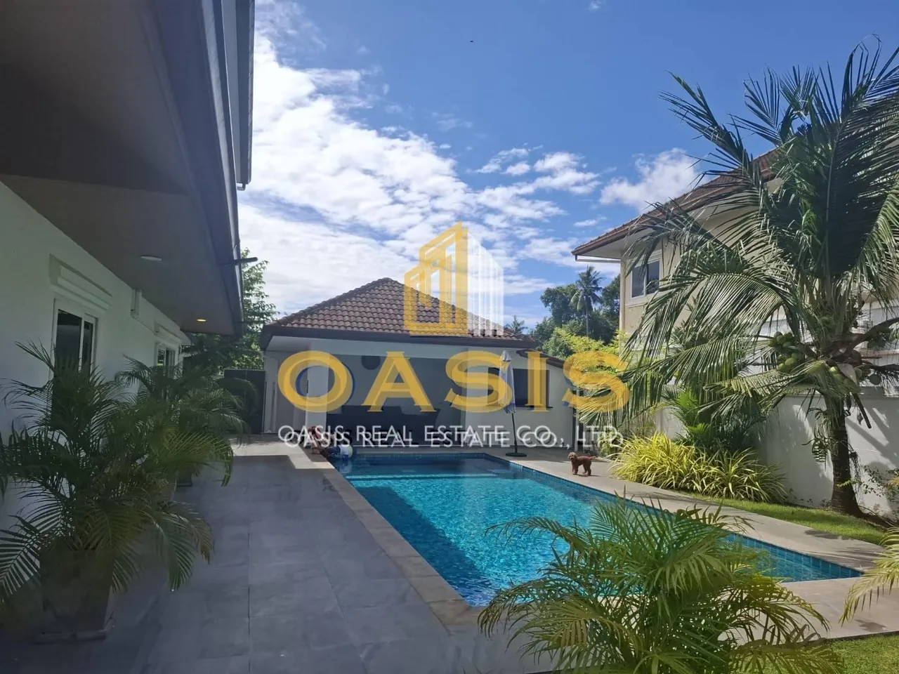 Siam Gardens Pool Villa Lake Mabprachan for rent