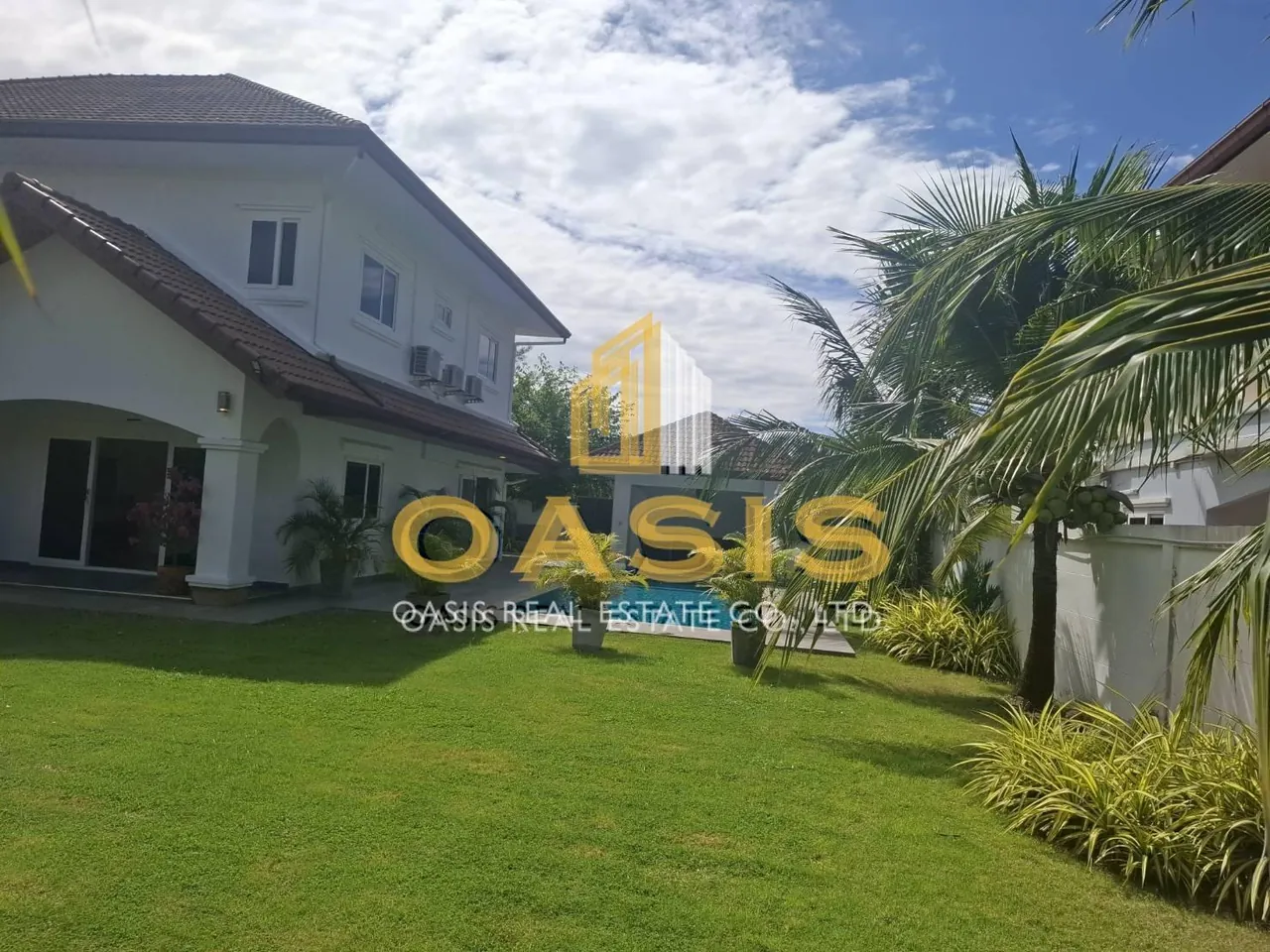 Siam Gardens Pool Villa Lake Mabprachan for rent