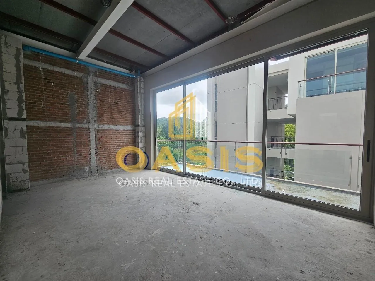 Bangsaray Heights Condominium Bare Shell Penthouse for Sale