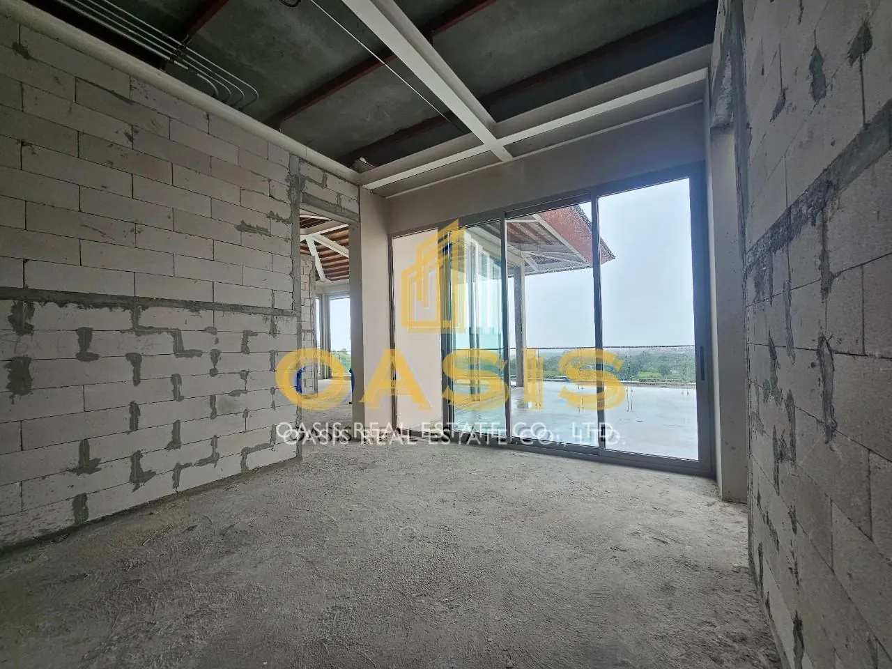 Bangsaray Heights Condominium Bare Shell Penthouse for Sale