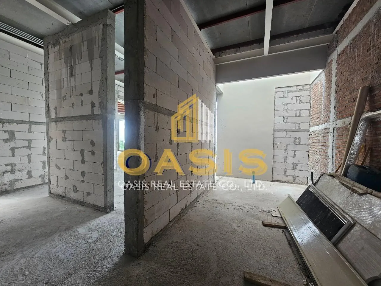 Bangsaray Heights Condominium Bare Shell Penthouse for Sale