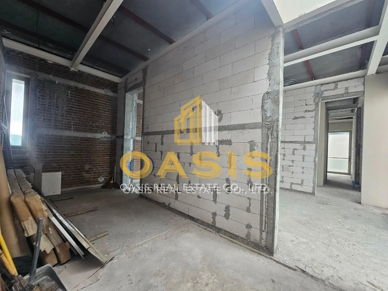 Bangsaray Heights Condominium Bare Shell Penthouse for Sale
