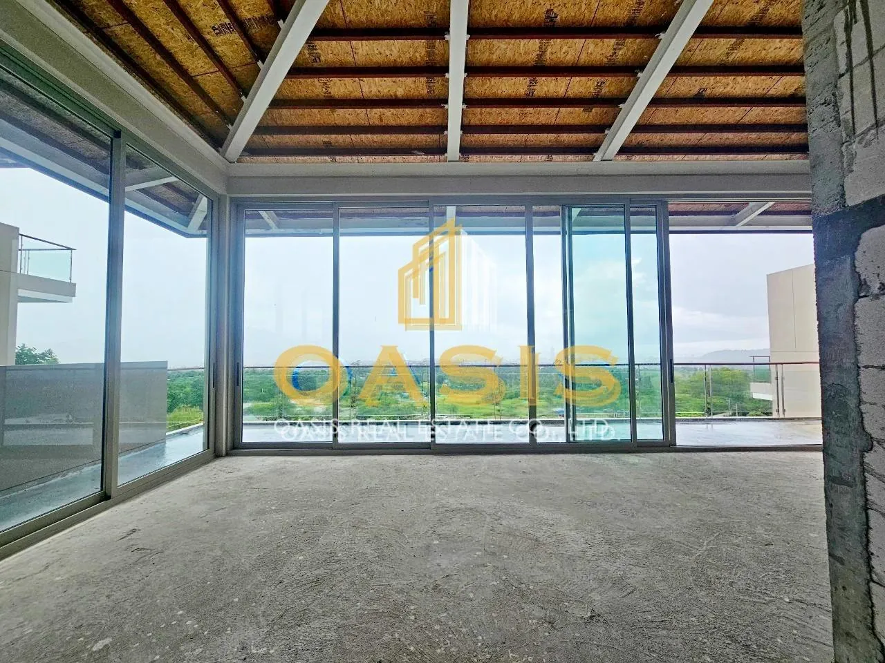 Bangsaray Heights Condominium Bare Shell Penthouse for Sale