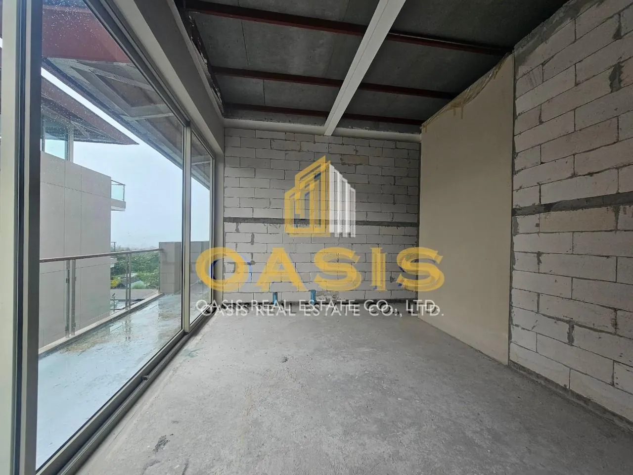 Bangsaray Heights Condominium Bare Shell Penthouse for Sale