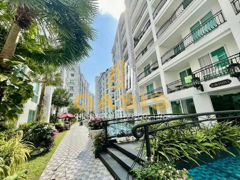 Olympus City Garden with pool view For rent