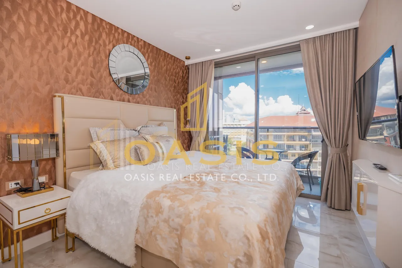 Copacabana Beach Jomtien Luxury 1Bedroom Condo for Rent