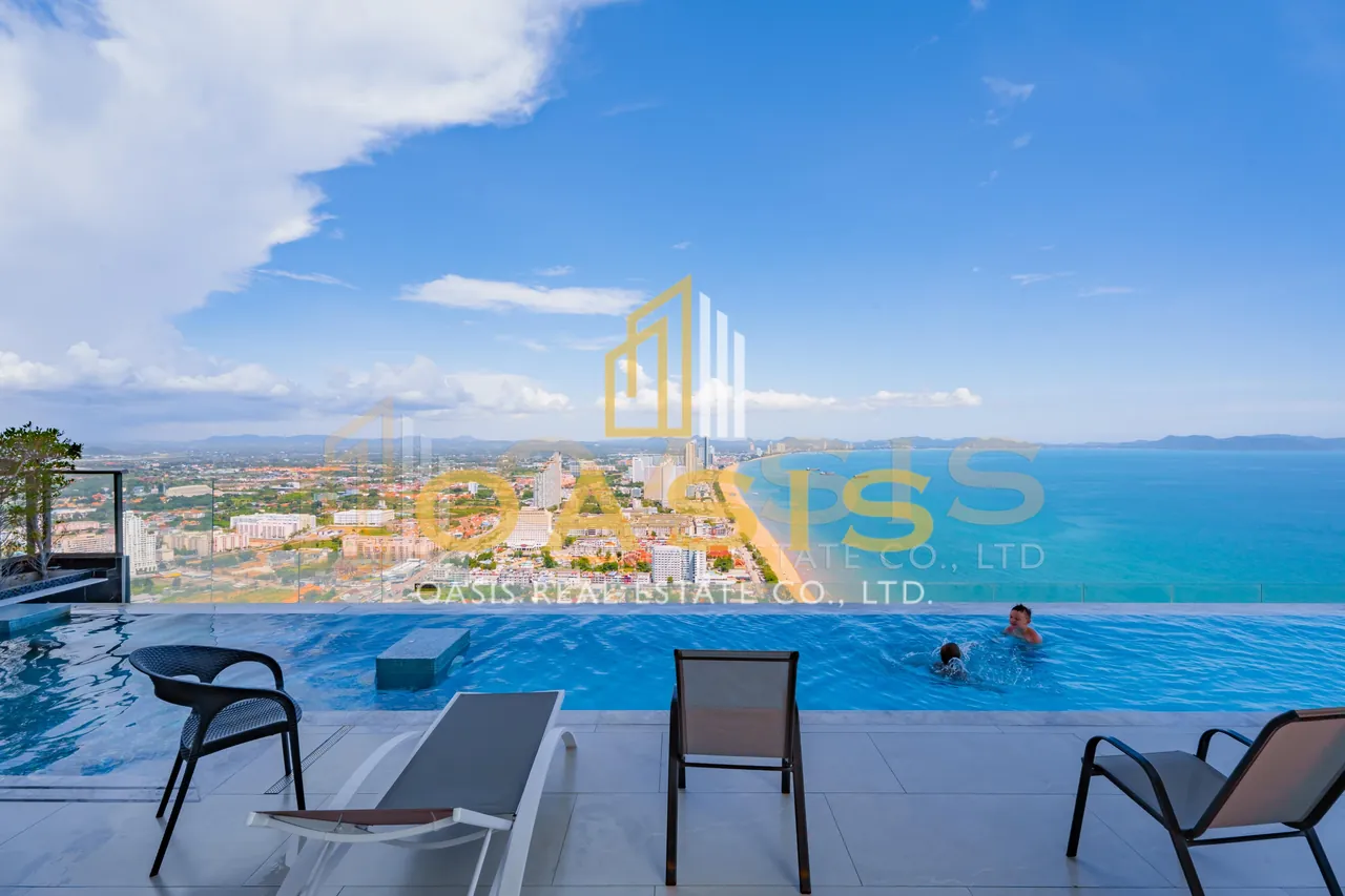 Copacabana Beach Jomtien Luxury 1Bedroom Condo for Rent