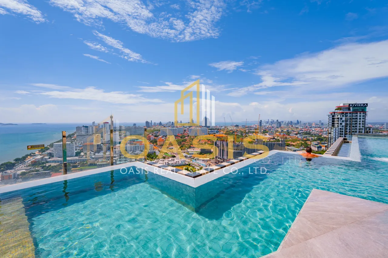 Copacabana Beach Jomtien Luxury 1Bedroom Condo for Rent