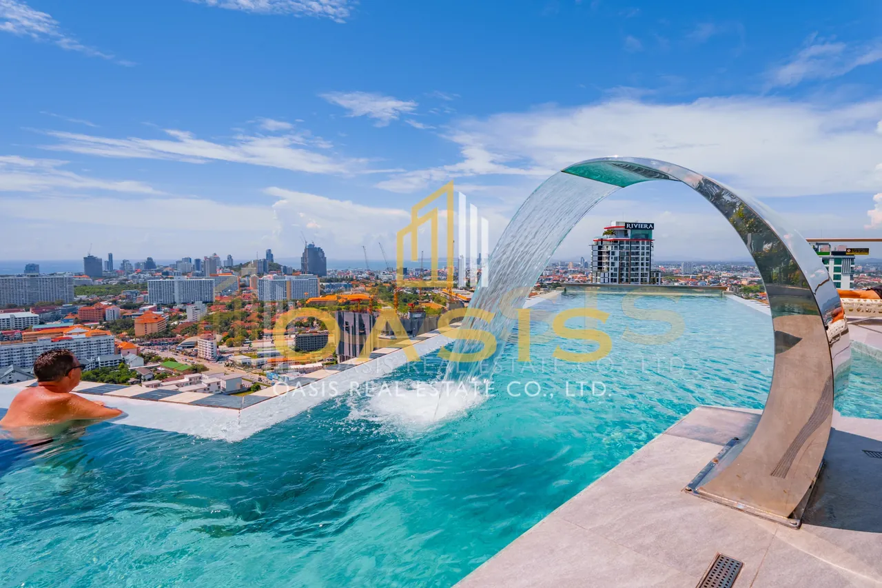 Copacabana Beach Jomtien Luxury 1Bedroom Condo for Rent