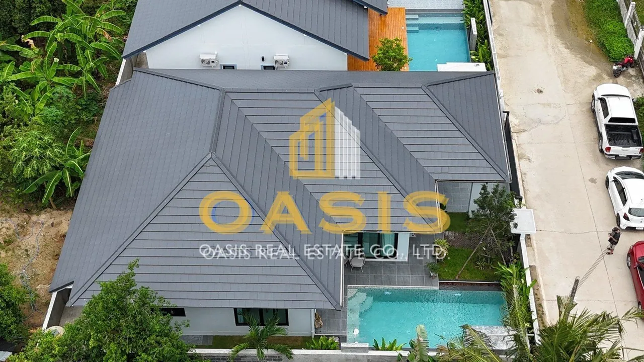 Luxury Modern Pool Villa in Huay Yai For sale