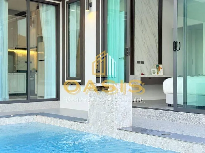 Brand new single-storey modern pool villa for sale