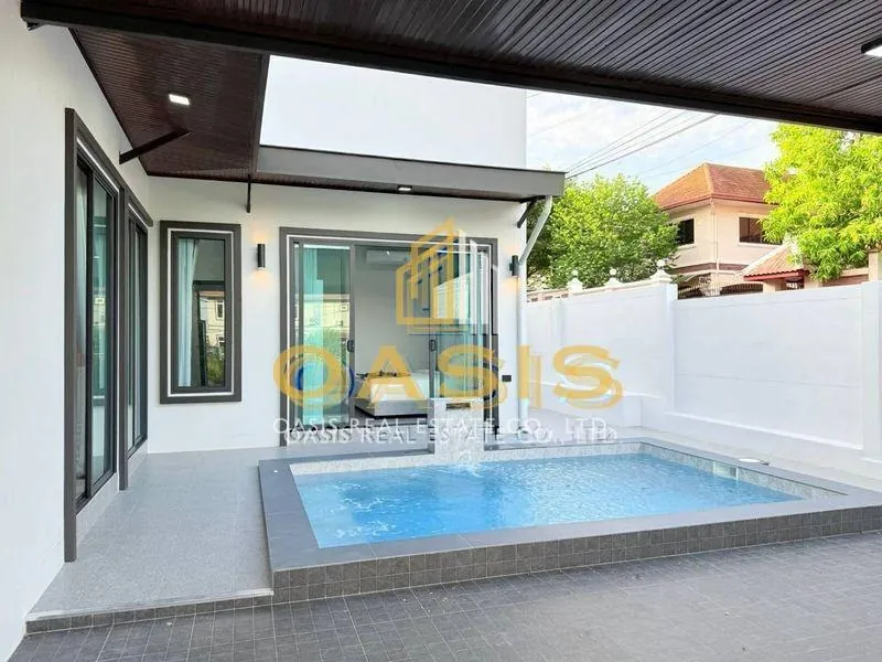 Brand new single-storey modern pool villa for sale